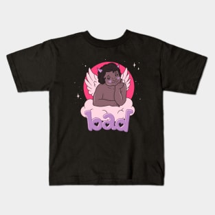 BAD CHERUB - purple Kids T-Shirt